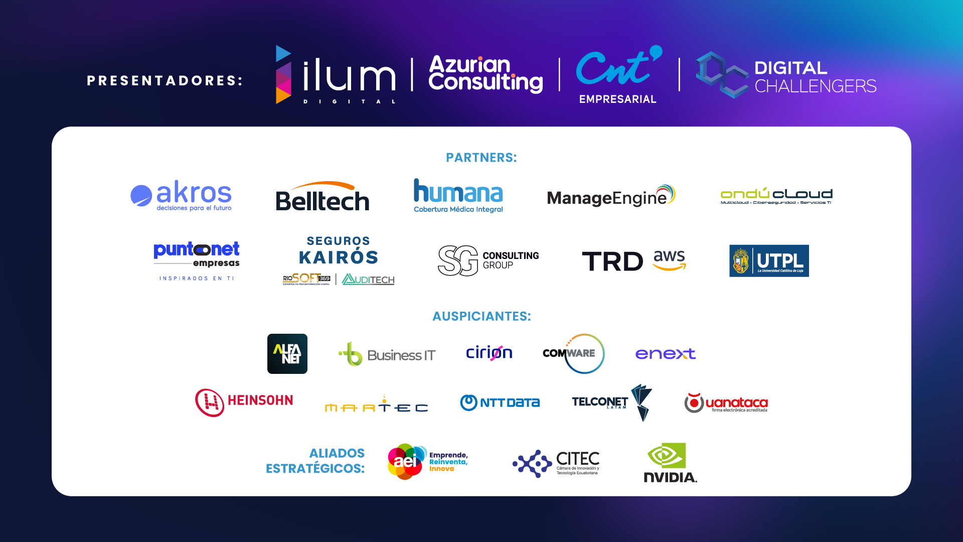 AUSPICIANTES - IASUMMIT2025