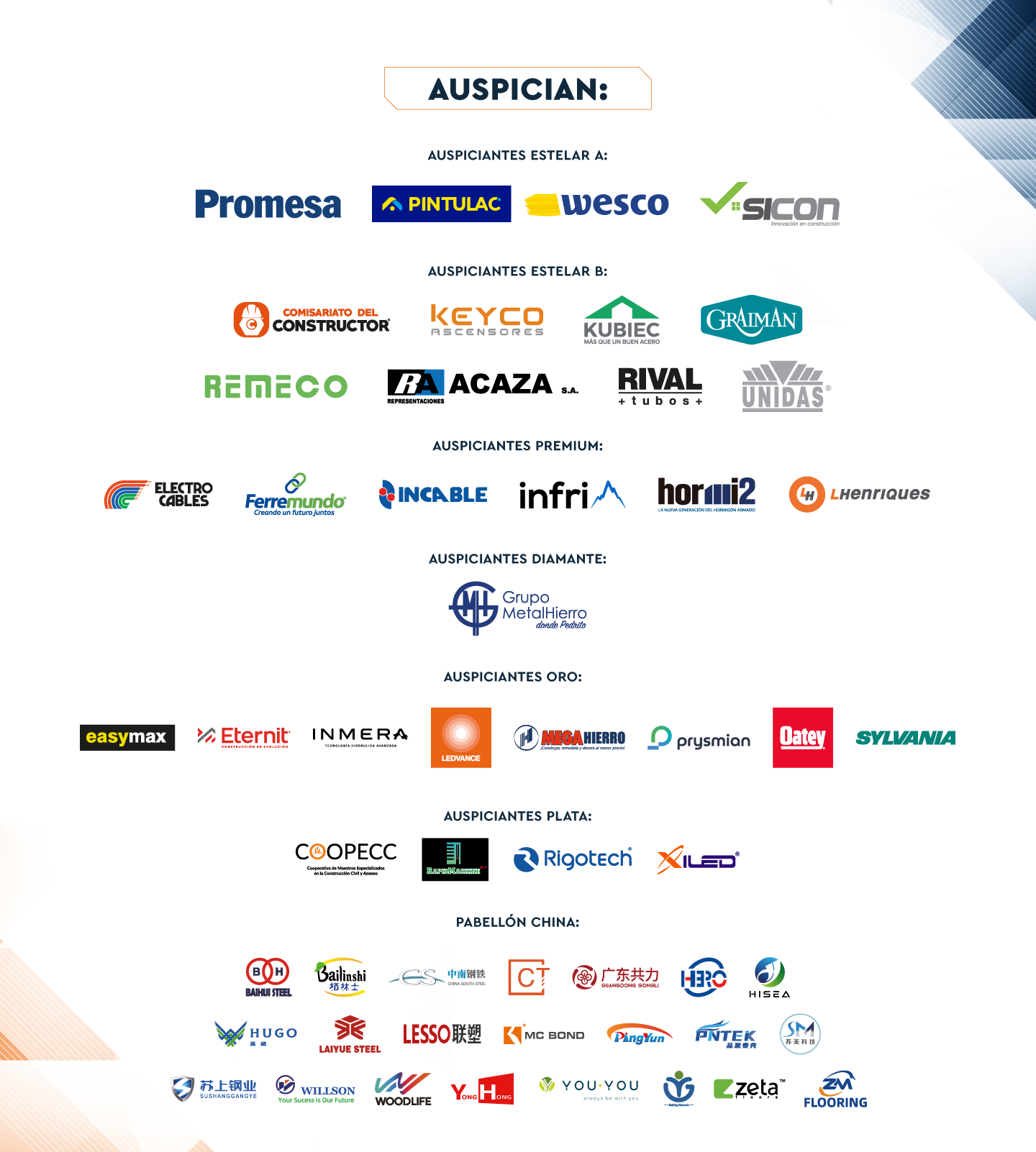 AUSPICIANTES - EXPOCONSTRUCCION2026